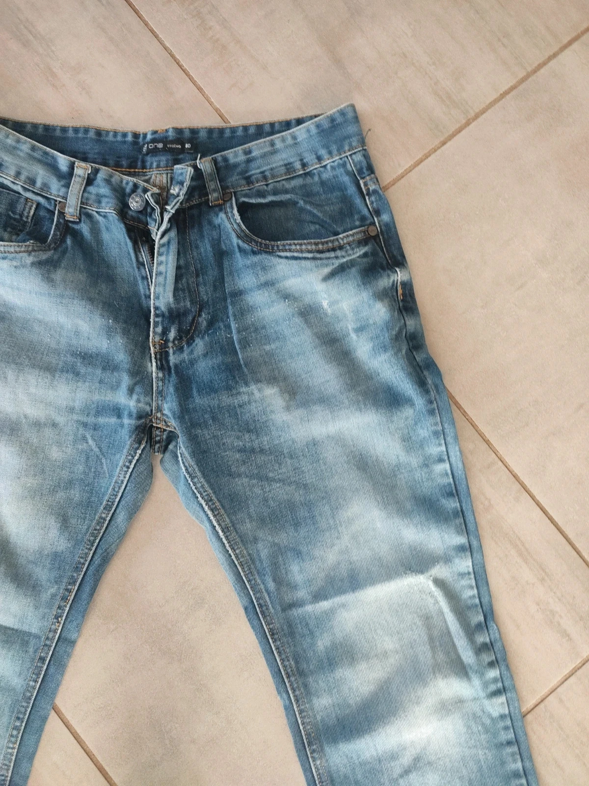 Calça jeans masculina tamanho 40 Gémo – photo 3